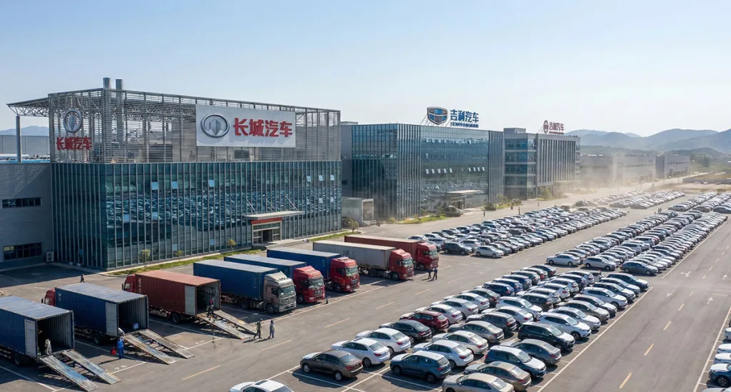 automotive-factory-exterior-in-China